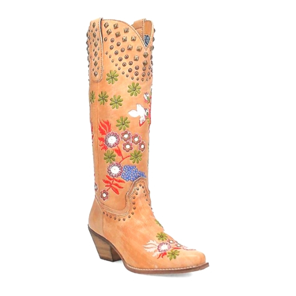Dingo Poppy Embroidered Cowboy Boots